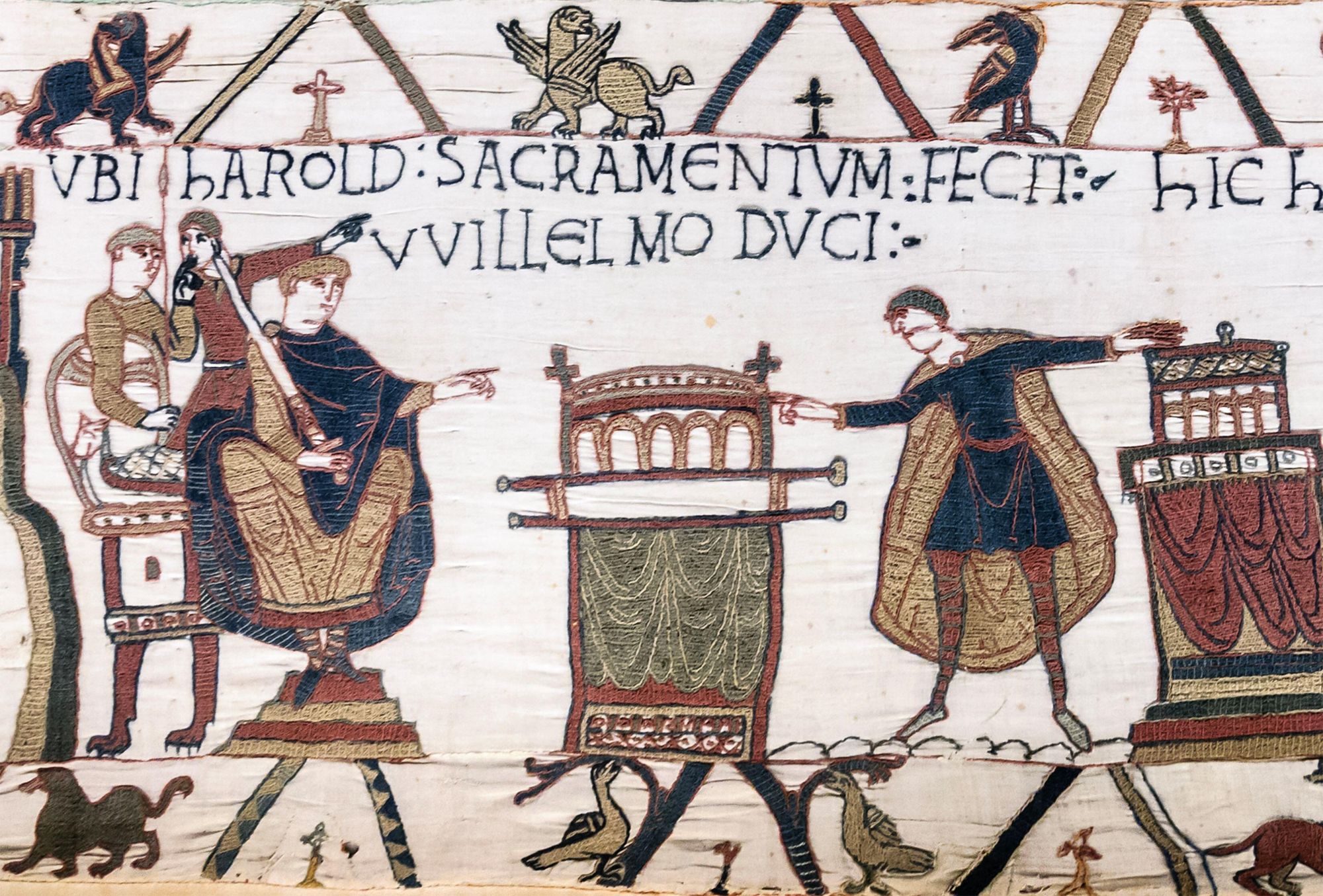 Tapestry sacred oath